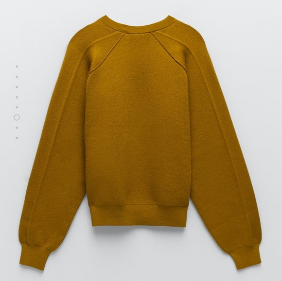 🔥Last 2🔥ZARA Seam detail knit sweatshirt - Picture 3 of 8